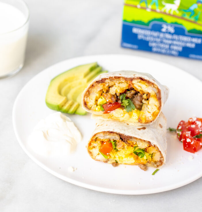Freezer Breakfast Burritos
